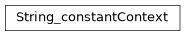 Inheritance diagram of m2isar.frontends.coredsl2.parser_gen.CoreDSL2Parser.CoreDSL2Parser.String_constantContext